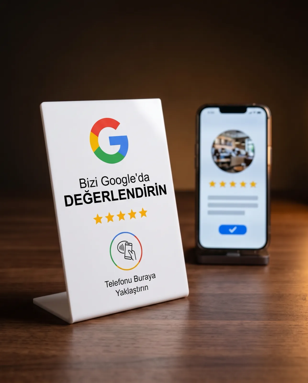 NFC Google Yorum Standı